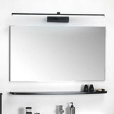 Luminária Arandela de Parede Slim Para Banheiro Retangular Led - 40cm/60cm - Preta/Branca