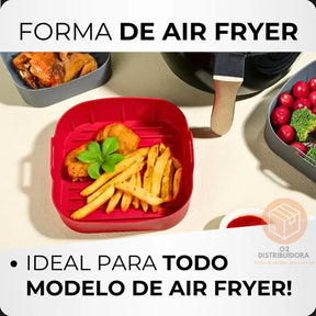 Duo de Formas de Silicone Premium para Air Fryer