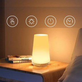 Luminária Touch USB - 13 Cores e 5 Intensidades