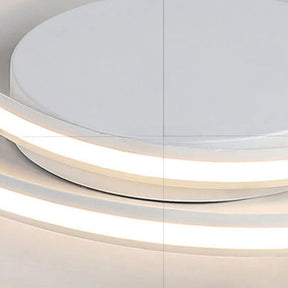 Lustre Luminária de Teto Plafon Zenith Elipse LEDZ - 46cm