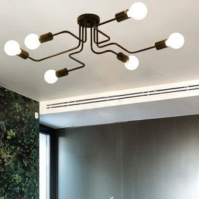Lustre Luminária de Teto Spider Led