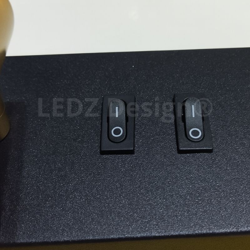 Luminária Arandela de Parede com Spot Ajustável Dynamic Led