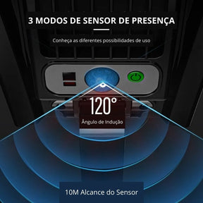 Luminária Solar LED Ecolight - Com Controle Remoto