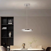 Lustre Pendente Design Italiano Vetro Milano LEDZ – Preto/Prata Cromado – 1 Unidade/3 Unidades