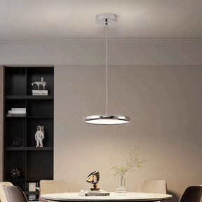 Lustre Pendente Design Italiano Vetro Milano LEDZ – Preto/Prata Cromado – 1 Unidade/3 Unidades