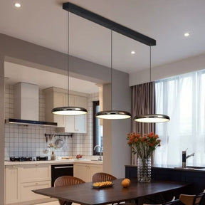 Lustre Pendente Design Italiano Vetro Milano LEDZ – Preto/Prata Cromado – 1 Unidade/3 Unidades