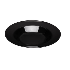 Prato para Massas Opalino Friends Time Preto 28cm