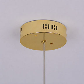 Lustre Pendente Escultural de Luxo Orgânico Opere Cascata LEDZ - Preto / Prata / Dourado