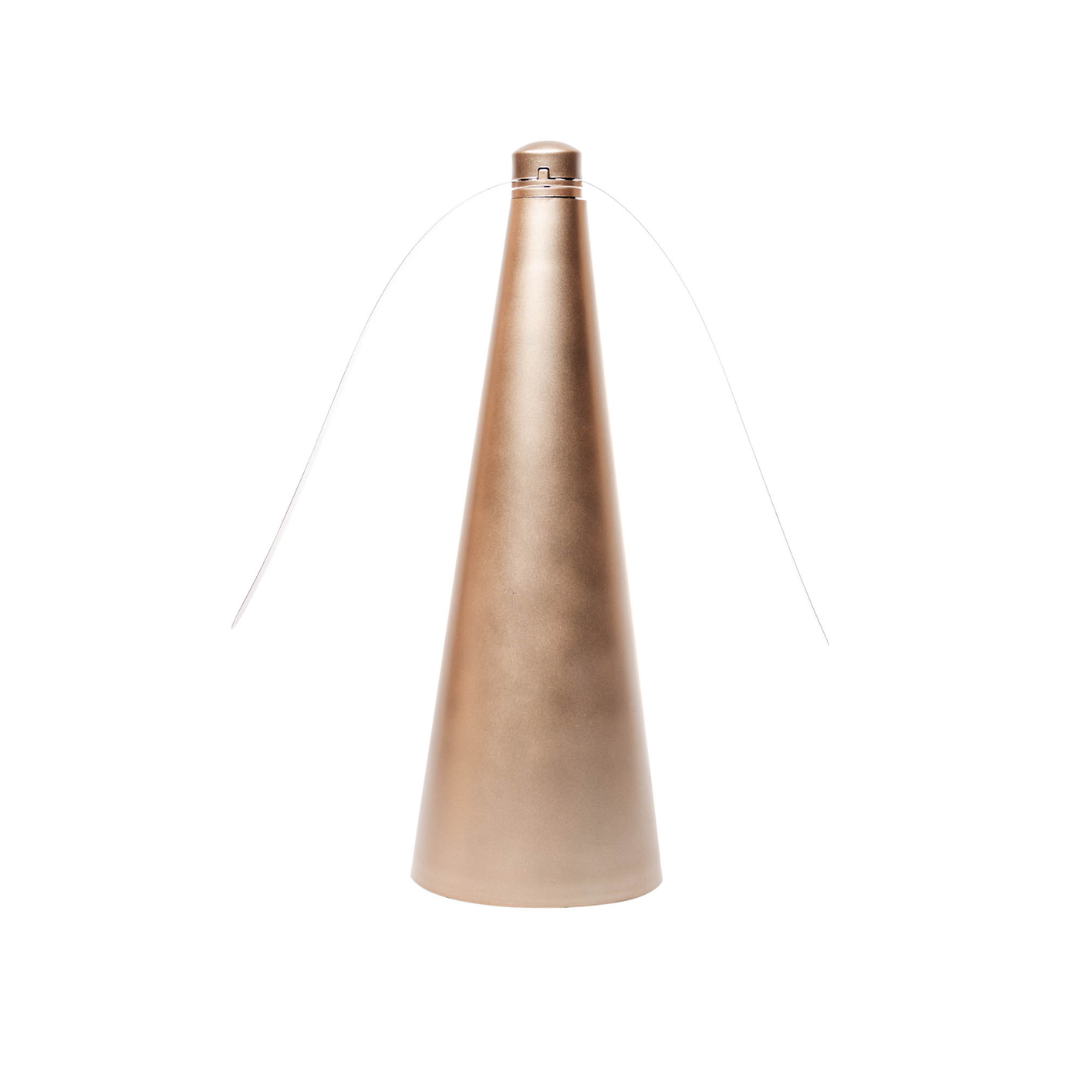 Aparelho para Repelir Insetos Ventilador Repelente de Mesa Rose Metálico