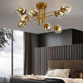 Lustre Pendente Moderno Jabuticaba Chandelier LEDZ – 6 Lâmpadas / 8 Lâmpadas