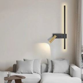 Luminária Arandela de Parede com Spot Ajustável Dynamic Led