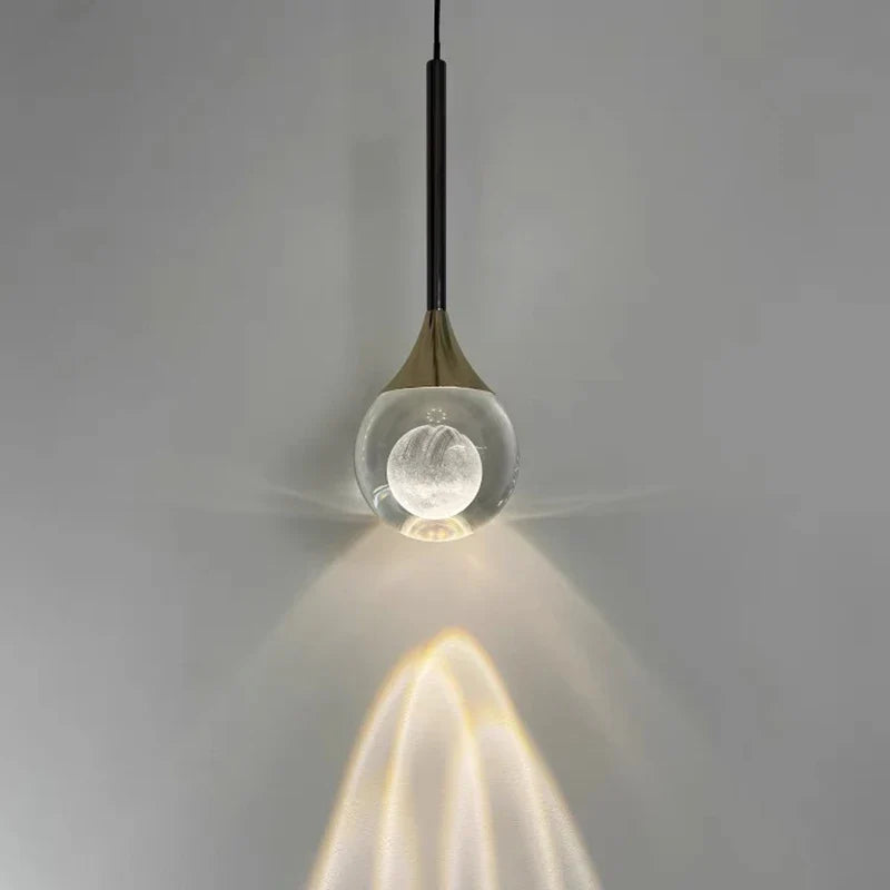 Lustre Pendente de Luxo Lunaire LEDZ