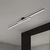 Luminária de Teto Plafon Linha Dupla Slim Led - 60cm / 80cm