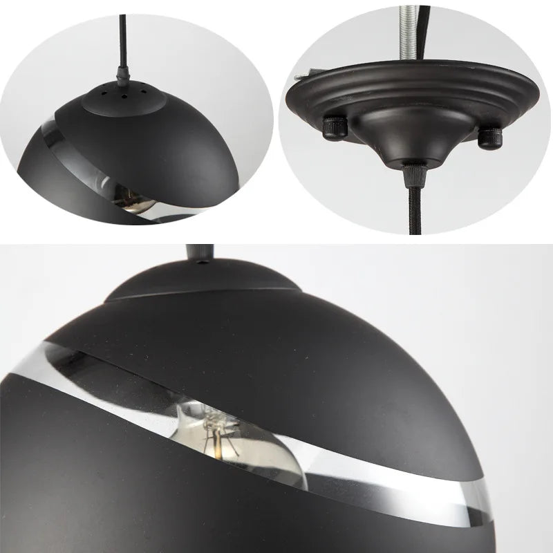 Lustre Pendente de Luxo Vulcan Led - 20cm/25cm