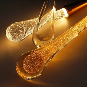 Lustre Pendente de Luxo Led - Gota D'Agua - 1/2/3/5 Pendentes