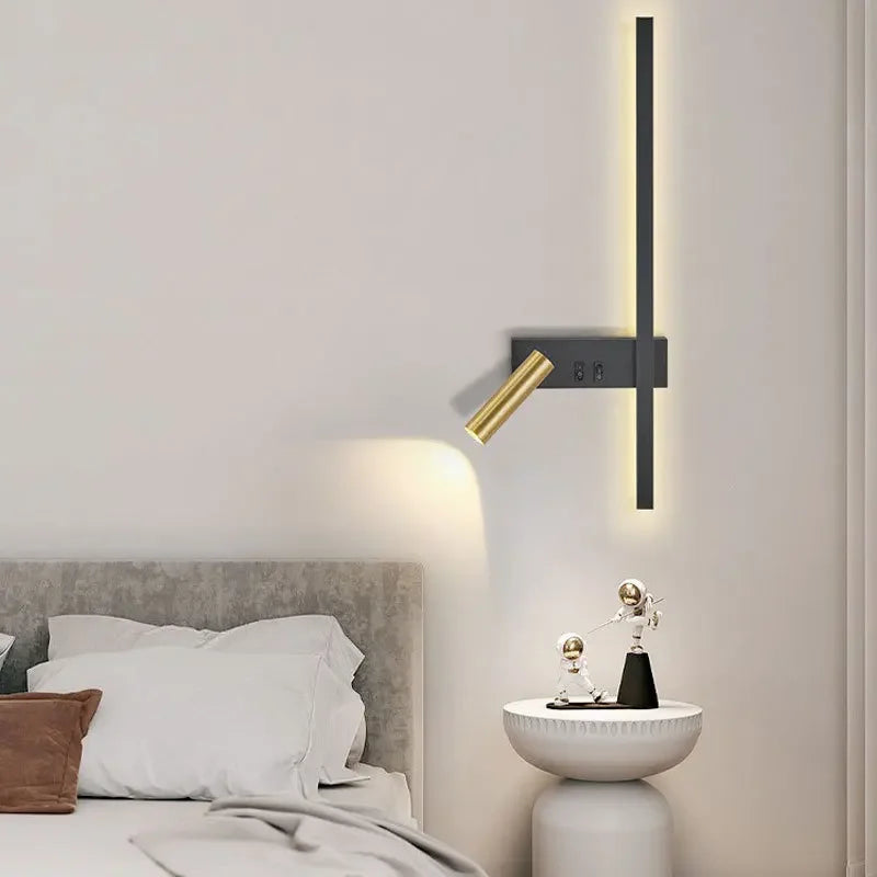Luminária Arandela de Parede com Spot Ajustável Dynamic Led