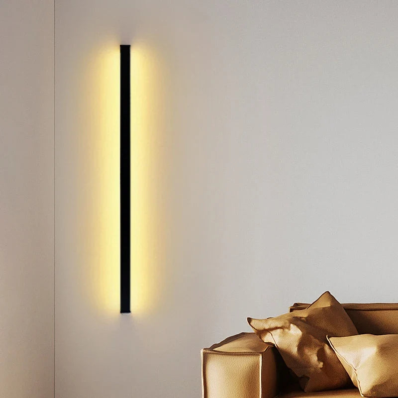 Luminária Arandela de Parede Perfil de Led Retangular Minimalista