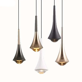 Lustre Pendente Moderno Ajustável Vértice Led