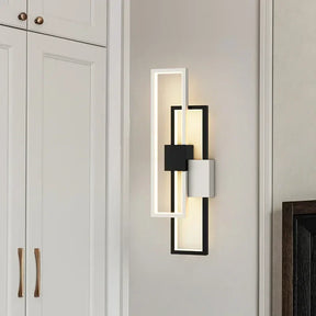 Luminária Arandela de Parede Minimalista Retangular Element LEDZ