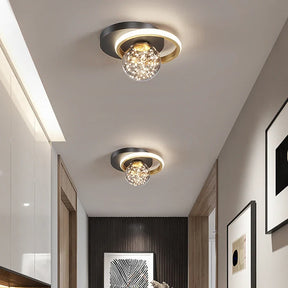 Luminária de Teto Plafon Moderno Globo Circular Ledz
