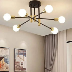 Lustre Luminária de Teto Candelabro Ledz