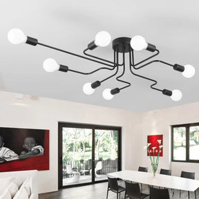 Lustre Luminária de Teto Spider Led