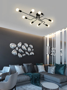 Lustre Luminária de Teto Spider Led