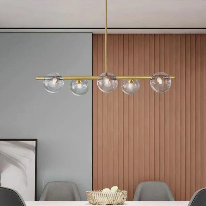 Lustre Pendente Moderno Jabuticaba - 5 Lâmpadas