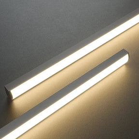 Lustre Pendente Minimalista Linear Foco Tubular Duplo LED