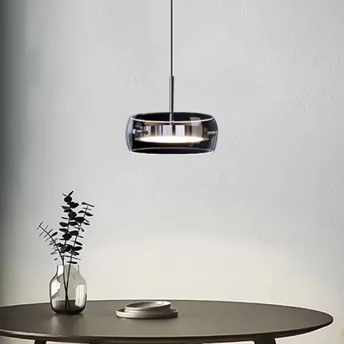 Lustre Pendente Design Italiano Vetro Led