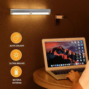 Luminária de Led Inteligente com Sensor de Movimento - Smart Led