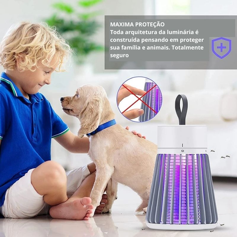 Lâmpada Led Mata Mosquito Ultravioleta - Insectkill