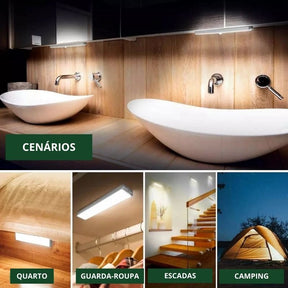 Luminária de Led Inteligente com Sensor de Movimento - Smart Led