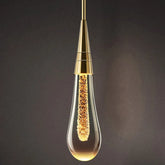 Lustre Pendente de Luxo Led - Gota D'Agua - 1/2/3/5 Pendentes