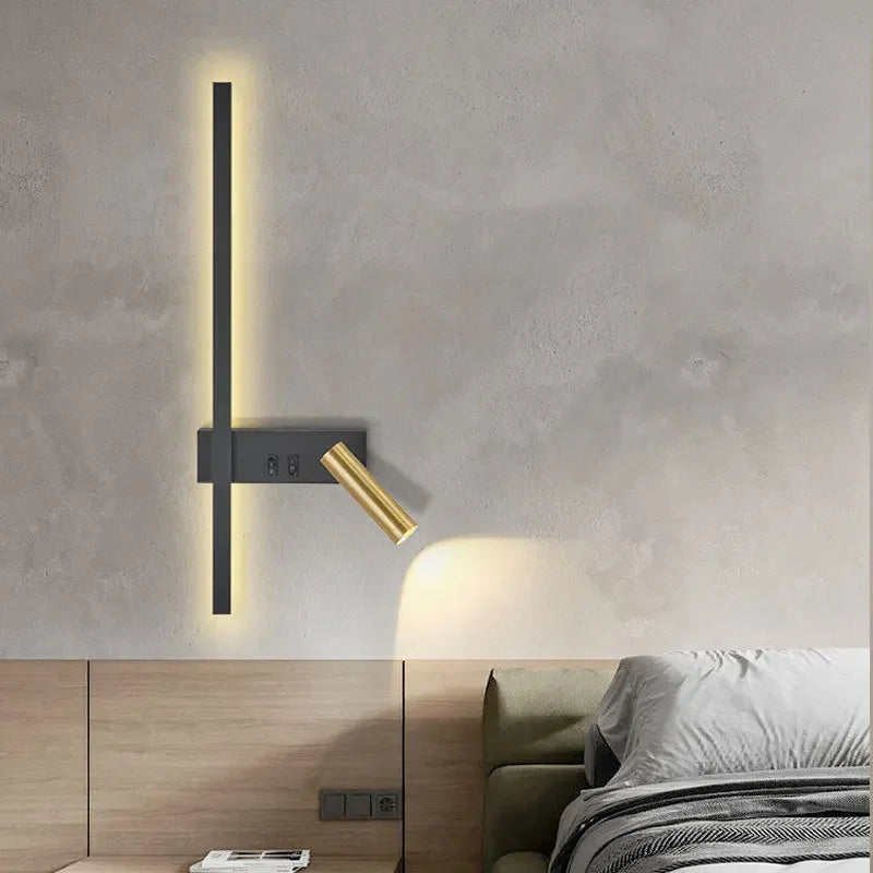 Luminária Arandela de Parede com Spot Ajustável Dynamic Led