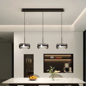 Lustre Pendente Design Italiano Vetro Led