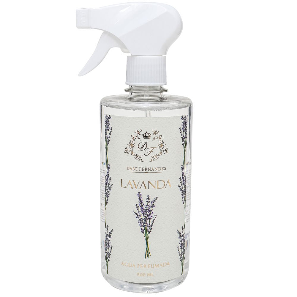 Água Perfumada de Cheiro Lavanda Com Spray - 500ml