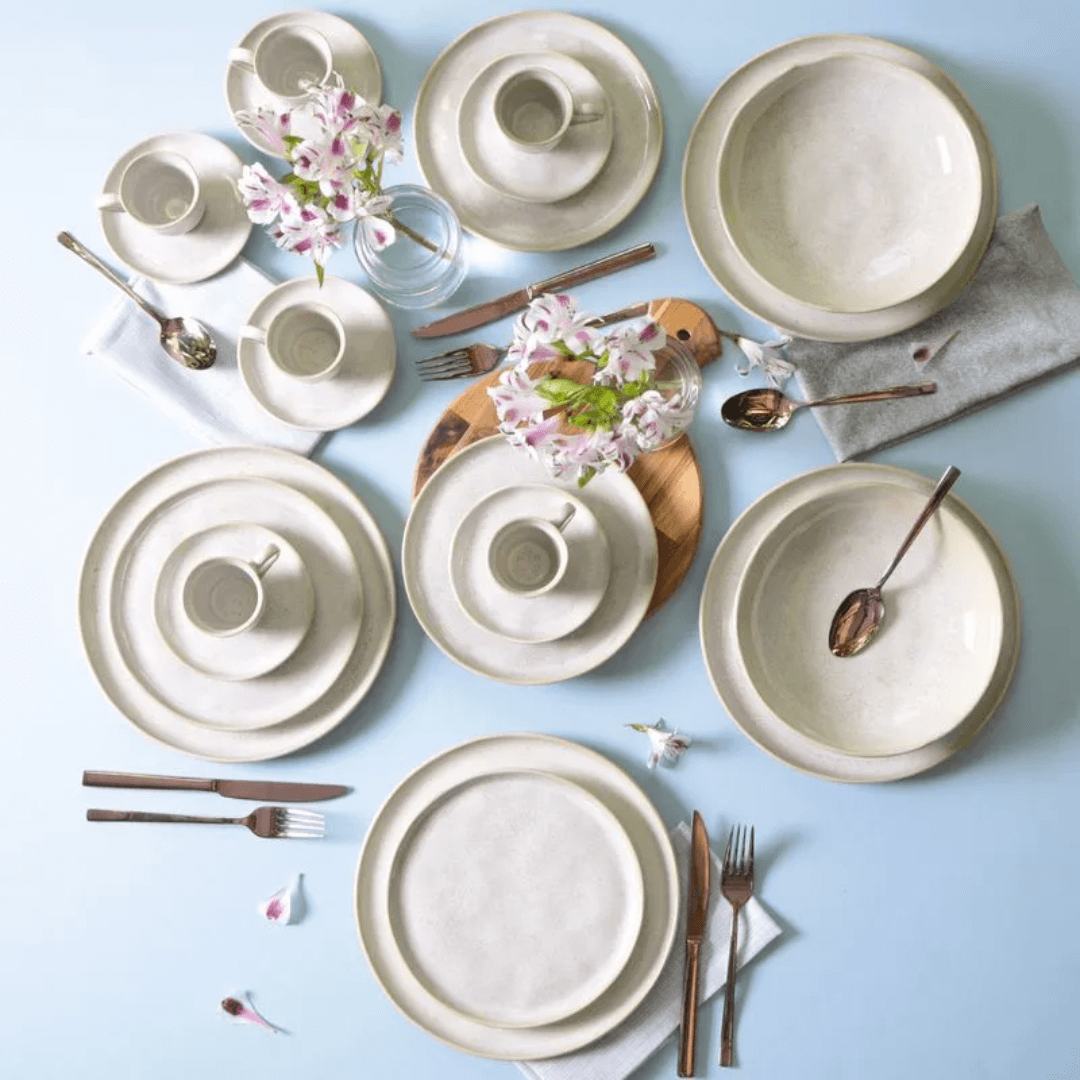 Aparelho de Jantar Orgânico Bio Latte 30 Peças