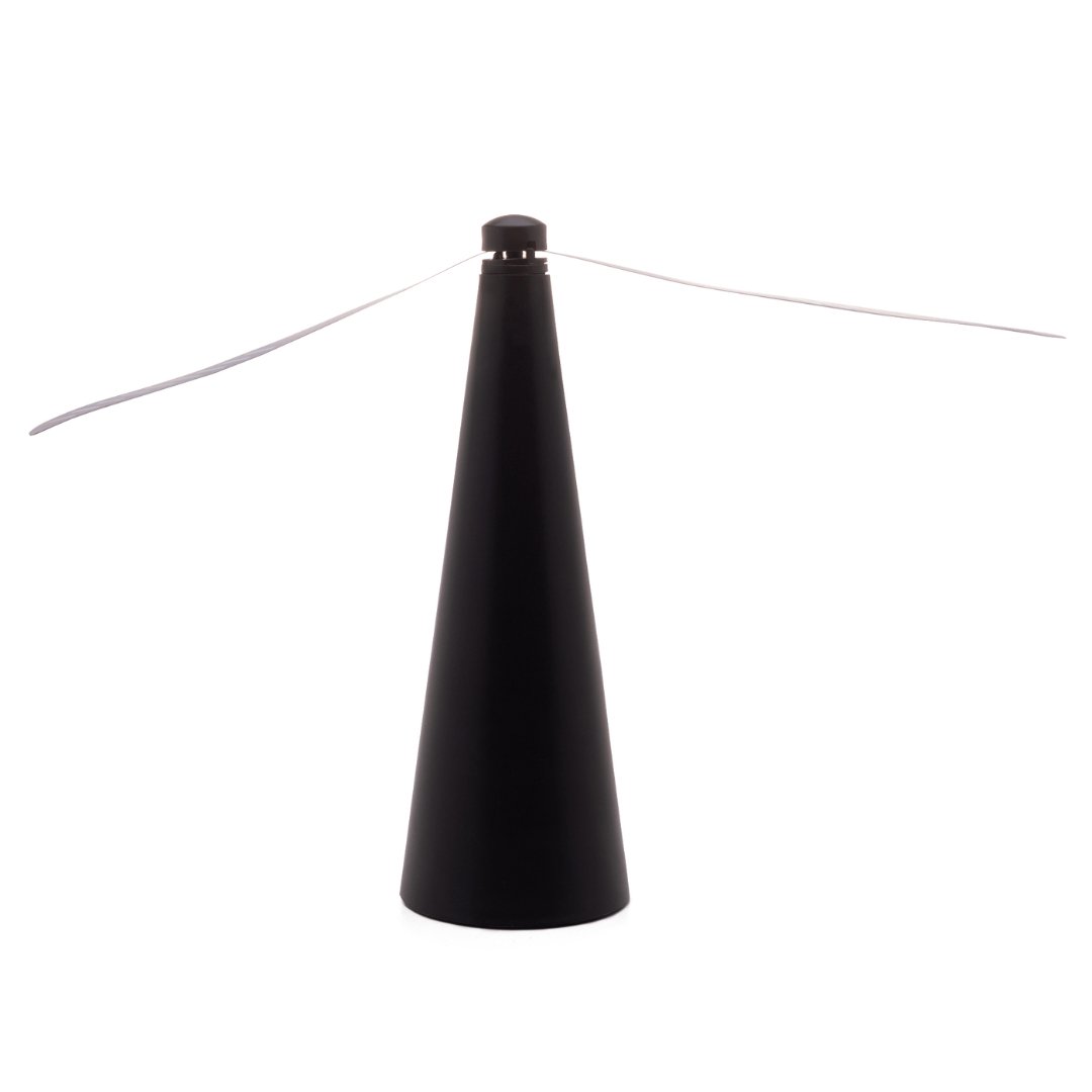 Aparelho para Repelir Insetos Ventilador Repelente de Mesa Preto