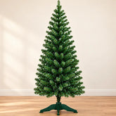 Árvore de Natal verde de 150 cm sem enfeites e sem pisca-pisca.