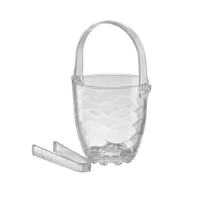 Balde para Gelo Ondular de Vidro com Pegador 840ml