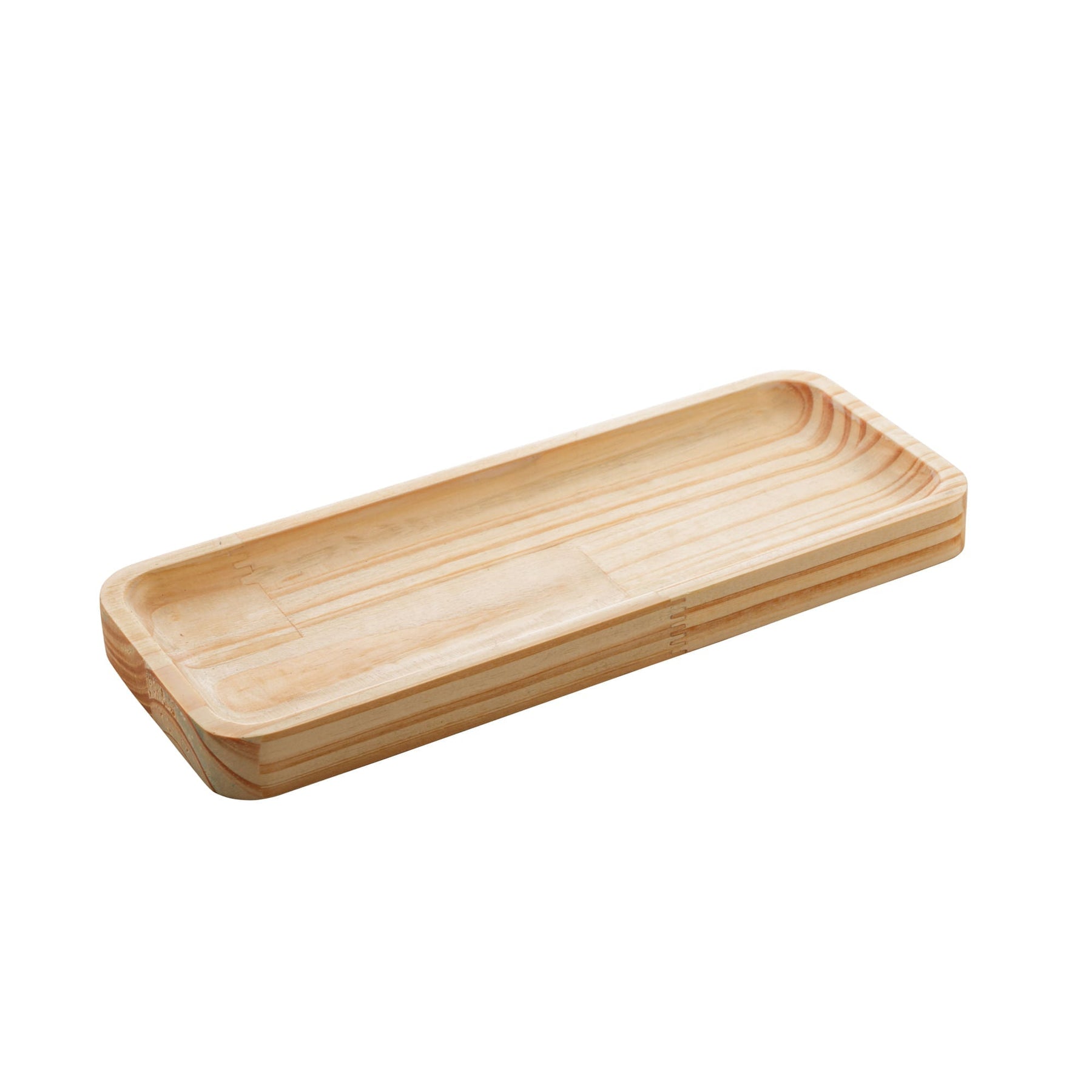 Bandeja de Madeira Pinus 30cm x 12cm x 2cm