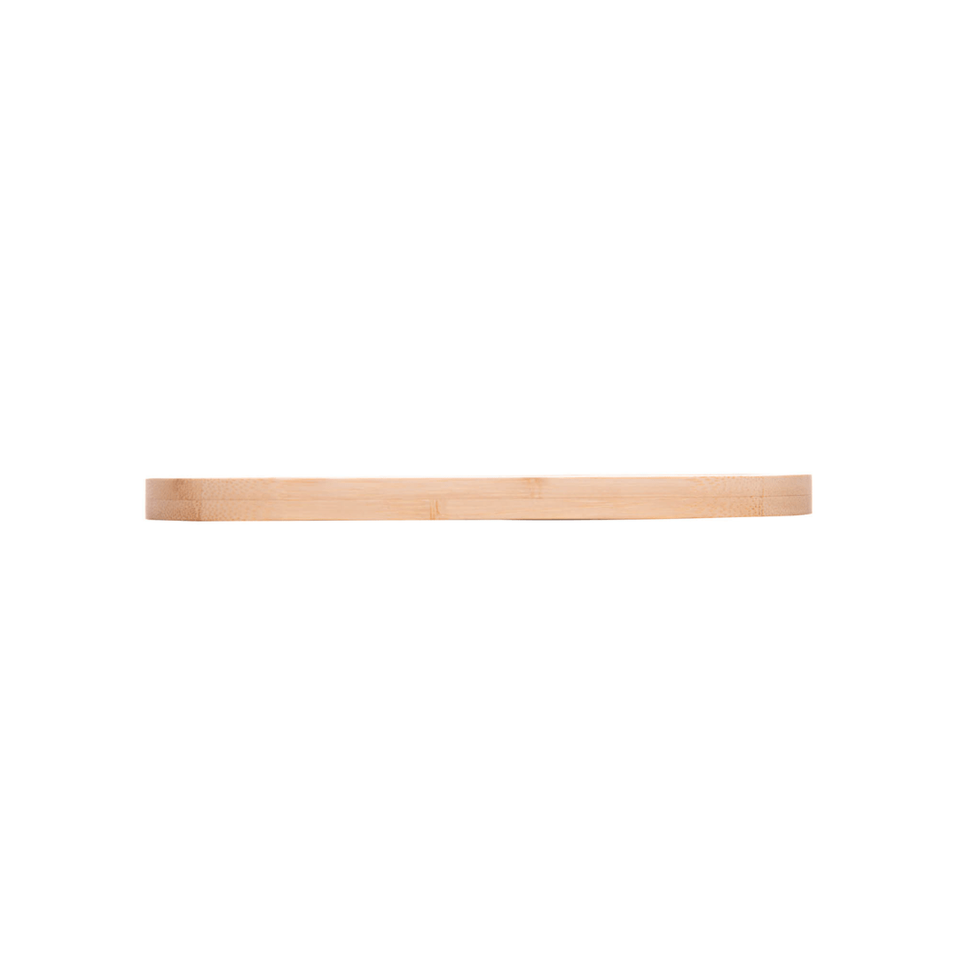 Bandeja Oval de Bambu Nature 20cm