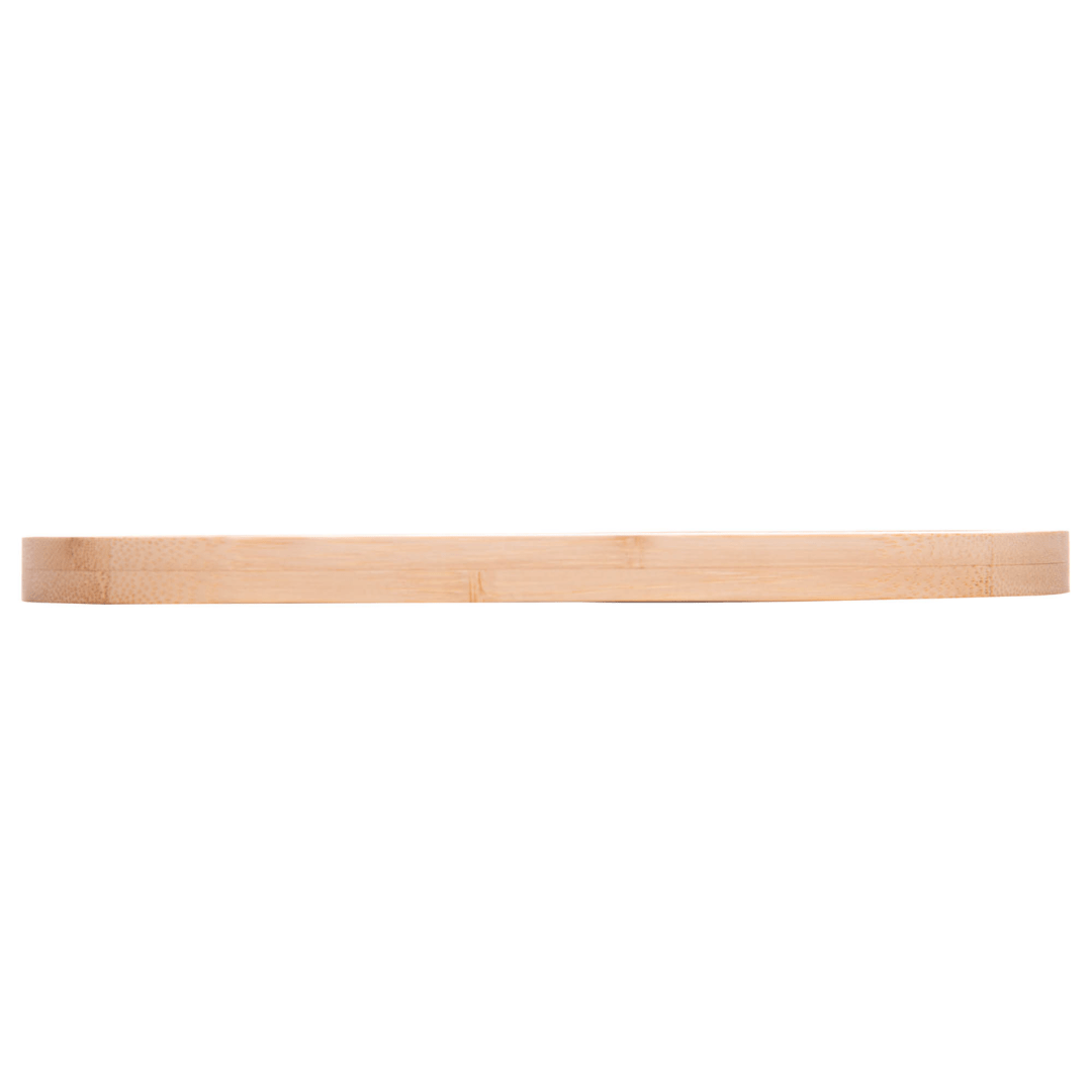 Bandeja Oval de Bambu Nature 28cm