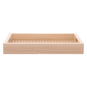 Bandeja Retangular de MDF com Fundo Trelica 35cm
