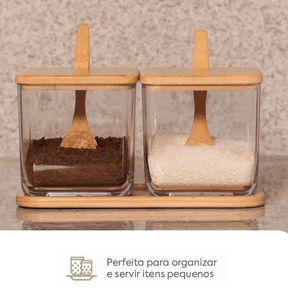 Bandeja em Bambu Brisa 17,9cm