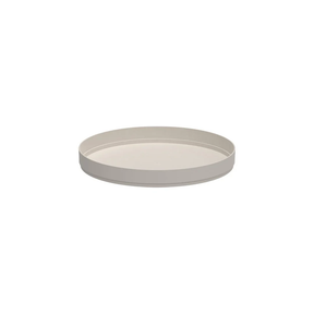 Organizador Giratório Lume Plástico Bege 25,5cm