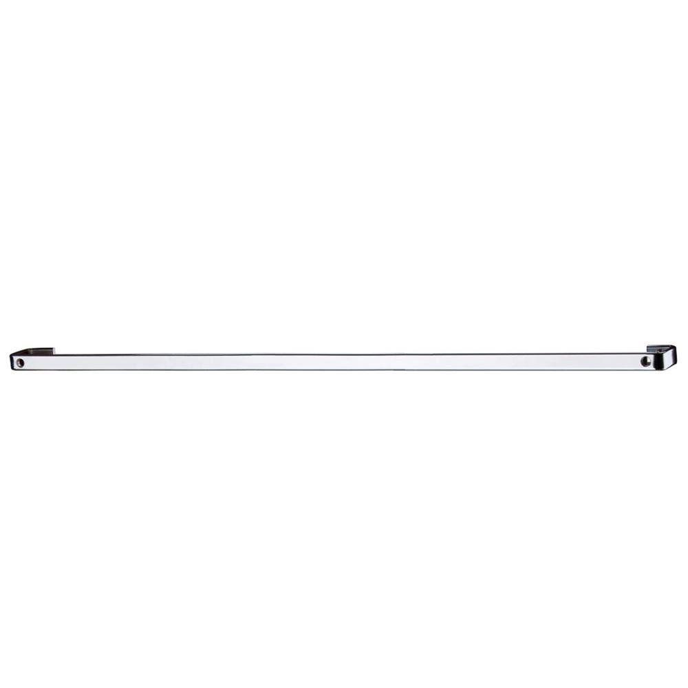 Barra de Piatina Cromada 60cm com 6 ganchos