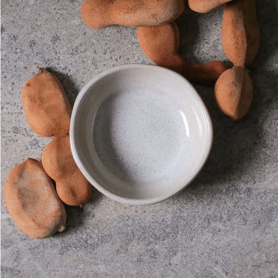 Bowl Ramequim Cerâmica Orgânico Latte 9cm