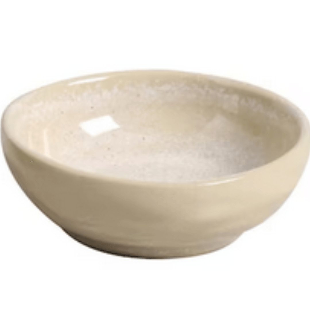 Bowl Ramequim Cerâmica Orgânico Latte 9cm